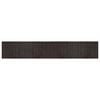 vidaXL Tapete retangular 70x400 cm bambu castanho-escuro