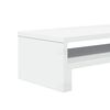 vidaXL Suporte para monitor 54x22x15 cm derivados de madeira branco