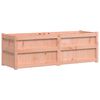 vidaXL Vaso/floreira de jardim 150x50x50 cm madeira de douglas maci&ccedil;a