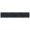 vidaXL Tapete retangular 70x400 cm bambu preto