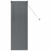 vidaXL Persianas venecianas Cinza Escuro 130 x 40 cm Alum&iacute;nio