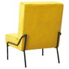 vidaXL Cadeira de descanso 65x79x87 cm veludo amarelo mostarda