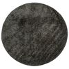 vidaXL Tapete de pelo alto aspeto brilhante ISTAN &Oslash; 120 cm antracite