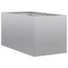 vidaXL Planter 40x80x40 cm a&ccedil;o galvanizado