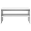 vidaXL Mesa de centro Branco 80 x 50 x 40 cm Madeira processada