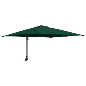 vidaXL Guarda-sol de Jardim Verde 248,5 x 247,5 x 160 cm