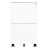 vidaXL Arquivador móvel aço 39x45x67 cm branco