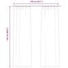vidaXL Cortinas blackout com ganchos 2 pcs 140x225 cm veludo bege