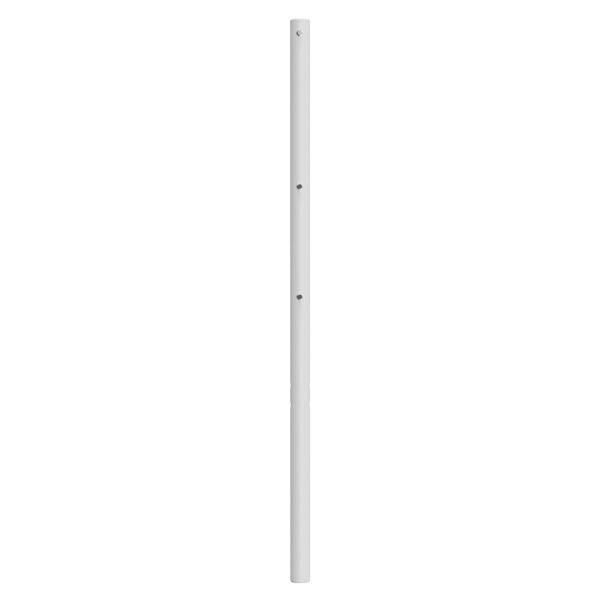 vidaXL Cabeceira de substitui&ccedil;&atilde;o 107 cm metal branco