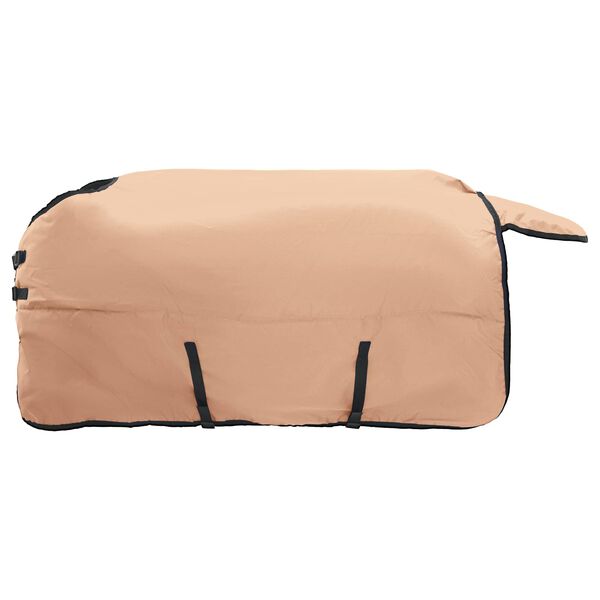 vidaXL Cobertor de Cavalo Cappuccino 75 cm Poli&eacute;ster