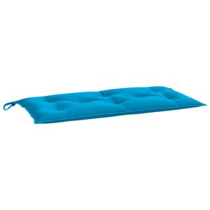 vidaXL Almofad&atilde;o p/ banco jardim 100x50x7 cm tecido oxford azul-claro