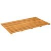 vidaXL Tapete de banho Castanho 80 x 48 x 2,5 cm