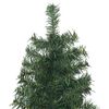 vidaXL &Aacute;rvore de Natal Artificial Verde 270 cm PVC e A&ccedil;o e Pl&aacute;stico
