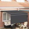 vidaXL Toldo Retr&aacute;til Antracite 300 x 250 cm Poli&eacute;ster e Alum&iacute;nio