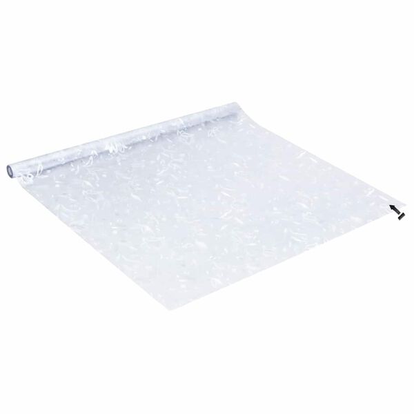 vidaXL Pel&iacute;cula est&aacute;tica para janelas Padr&atilde;o de Flores 90 x 500 cm PVC