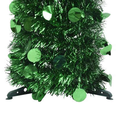 vidaXL Árvore de Natal pop-up artificial 150 cm PET verde