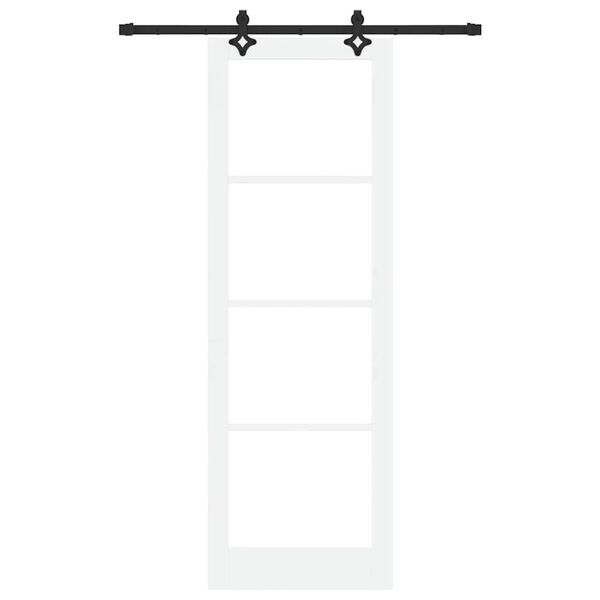 vidaXL Porta Deslizante Branco 78 x 232 cm