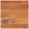 vidaXL Tampo de mesa quadrado 60x60x2,5 cm madeira de ac&aacute;cia maci&ccedil;a