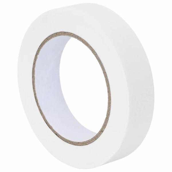 vidaXL Fitas de M&aacute;scara para Pintores 6 pcs Branco 25mm x 50m Papel