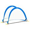 vidaXL Baliza de futebol infantil 2 pcs 119x82x84,5cm