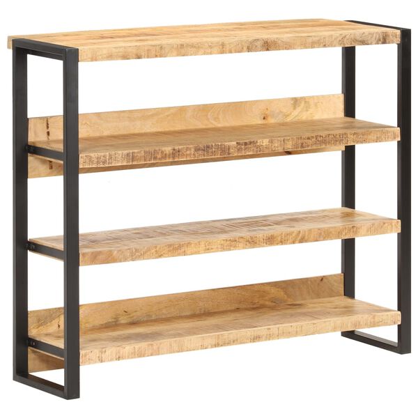 vidaXL Mesa de bar 120x40x101 cm madeira de mangueira &aacute;spera