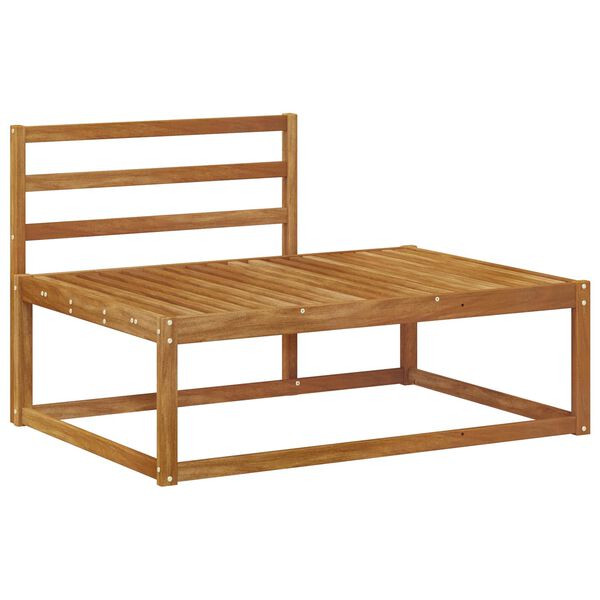 vidaXL Conjunto de Sof&aacute;s para Exterior 3 Pe&ccedil;a Natural