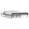 vidaXL Estrutura de cama 120x200 cm derivados madeira/metal