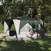 vidaXL Barraca Cabana com telhado Verde 400 x 350 x 212 cm