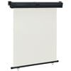 vidaXL Toldo lateral para varanda 145x250 cm cor creme