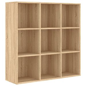 vidaXL Estante 98x29x97,5 cm derivados madeira cor carvalho sonoma
