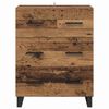 vidaXL Buffet com gaveta Madeira Antiga 69,5 x 34 x 90 cm