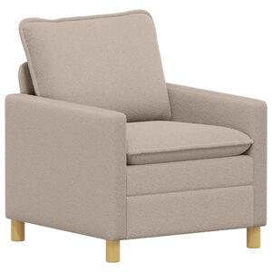 vidaXL Sof&aacute; Cinzento-claro 76 x 81 x 87,5 cm Tecido