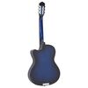 vidaXL 12 pcs conjunto de guitarra com equalizador e 6 cordas azul