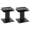 vidaXL 2 pcs pedestais para banco de barco girat&oacute;rios a 360&deg; a&ccedil;o