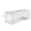 vidaXL Armadilha viva galvanizada 80 cm