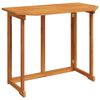 vidaXL Mesa de bistr&ocirc; 90x50x75 cm madeira de ac&aacute;cia maci&ccedil;a