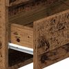 vidaXL Mesa de cabeceira com 2 gavetas 40x33x60 cm madeira velha
