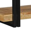 vidaXL Prateleira 70x33x35 cm manga de madeira &aacute;spera maci&ccedil;a