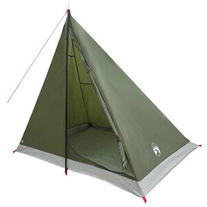 vidaXL Barraca para Caminhadas 2 pessoa Verde-Azeitona