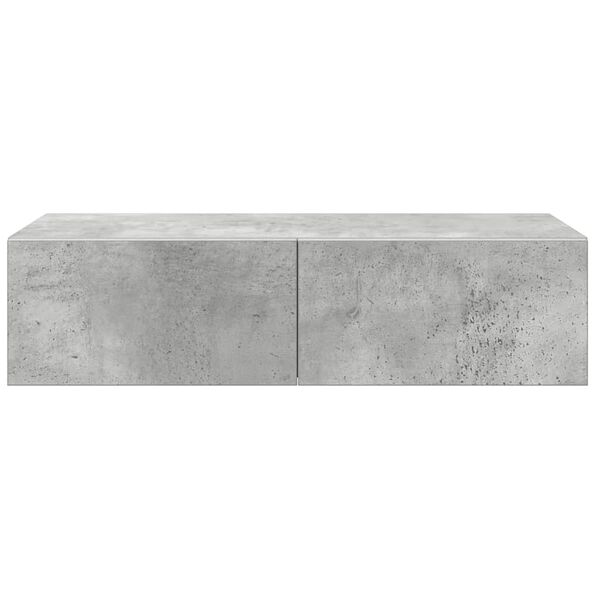 vidaXL Prateleira parede c/ gavetas 60x26,5x15 cm derivados de madeira