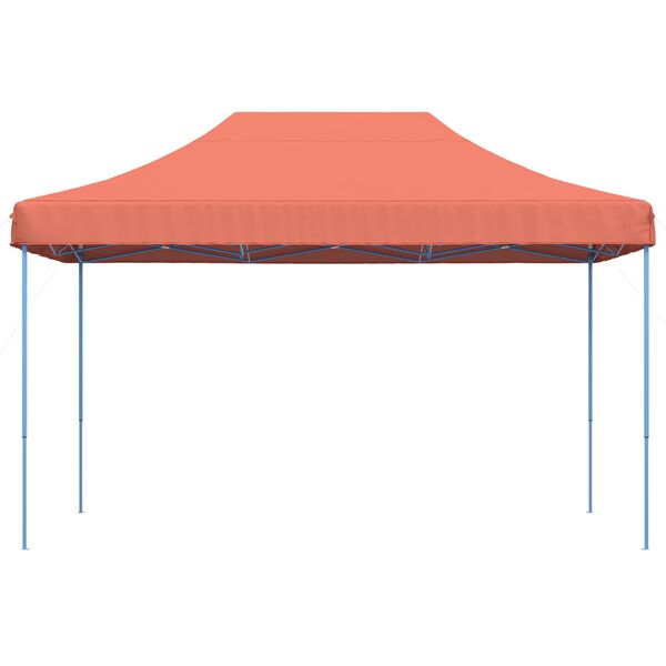 vidaXL Tenda para festas pop-up dobr&aacute;vel 440x292x315 cm terracotta