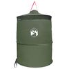 vidaXL Tenda de Banheiro Pop-up com Corda de Pendurar Verde