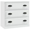 vidaXL Aparador 70x35,5x67,5 cm derivados de madeira branco