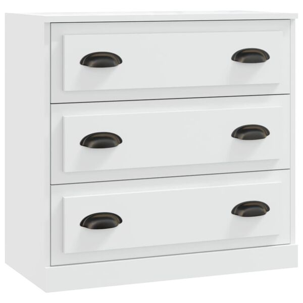 vidaXL Aparador 70x35,5x67,5 cm derivados de madeira branco