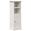 vidaXL Arm&aacute;rio de Banheiro com prateleira VIGO Branco e Branco Antigo