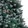 vidaXL &Aacute;rvore de Natal Artificial Verde 150 cm PVC, A&ccedil;o e Pl&aacute;stico