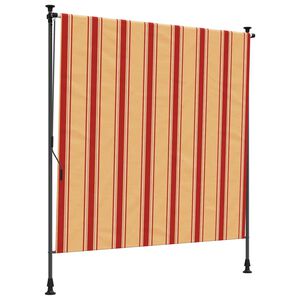 vidaXL Cortina Rol&ocirc; Exterior Multicolor 100 x 270 cm
