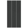 vidaXL Lona para Fundo de Piscina Ajust&aacute;vel Preto 640 x 321 x 0,1 cm