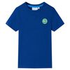 T-shirt para crian&ccedil;a azul-escuro 140