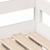 vidaXL Sof&aacute;-cama com gavet&atilde;o e gavetas sem colch&atilde;o 90x190 cm branco